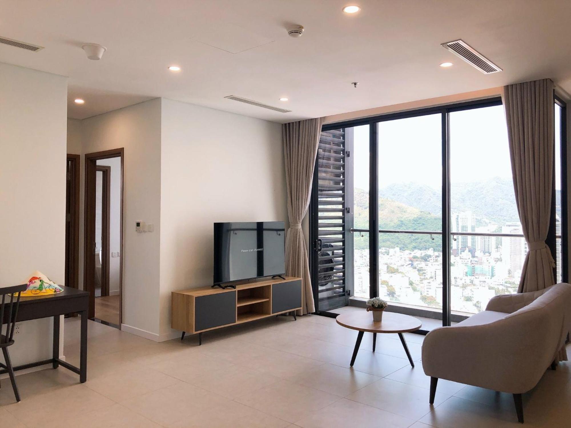 나트랑 Scenia Bay Oceanfront By Housing 아파트 외부 사진